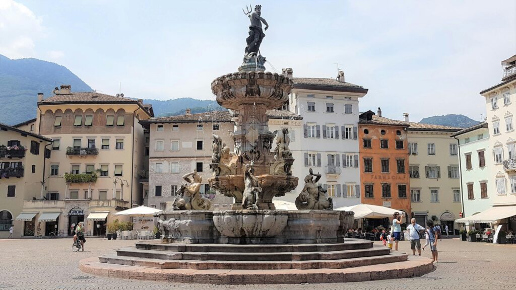 City scene of Trento
